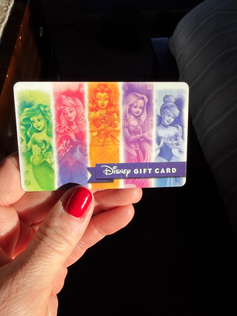 Disney Princess Rainbow Gift Card - Multicolor $10.71 balance